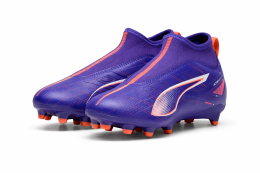 Puma Ultra 5 Match+ LL FG/AG korki piłkarskie lanki Junior 107694 01