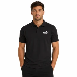 Puma koszulka Polo męska bawełniana sportowa z kołnierzykiem 586674-01