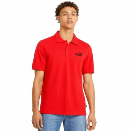 Puma koszulka Polo męska bawełniana sportowa z kołnierzykiem 586674-11