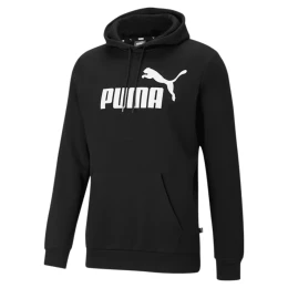 Puma Ess Big Logo Hoodie bluza męska z kapturem wkładana przez głowę  586686-01